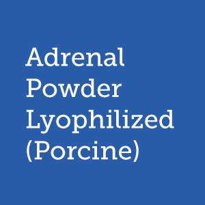 adrenal lyophilized